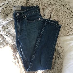Everlane hi rise Japanese denim